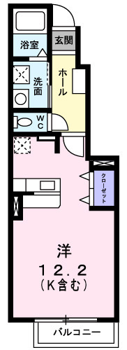 レイ ツインズⅡの間取り