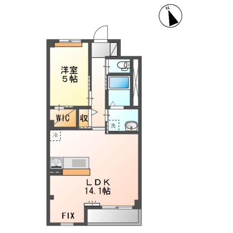 ミルトの間取り