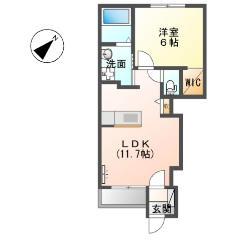 カリーノ花の間取り