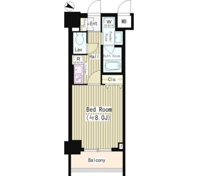 ベルヴュコート立川の間取り