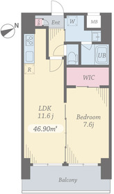 プライムコート立川の間取り