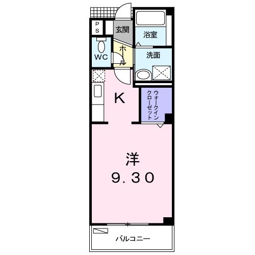 エステビエントの間取り
