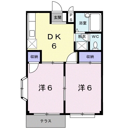 エルディム久喜の間取り