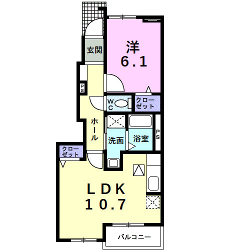 アンシャンテの間取り
