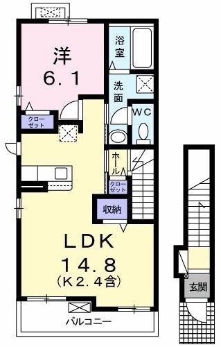 アティードの間取り