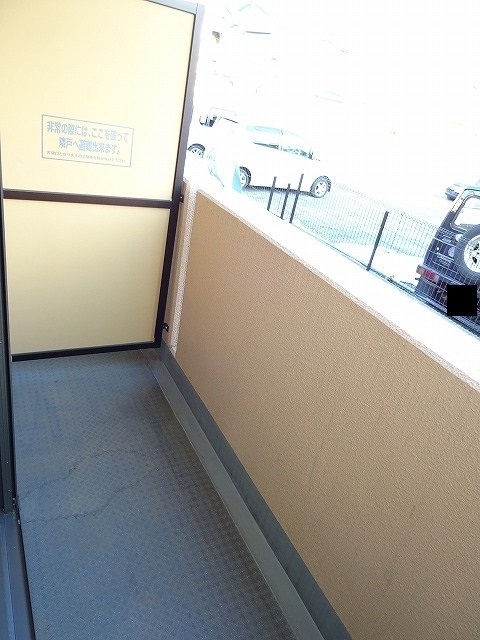 12/24 バルコニー