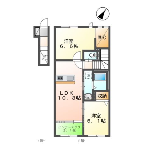 ルボワ le boisの間取り