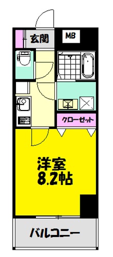 ベルフルールの間取り