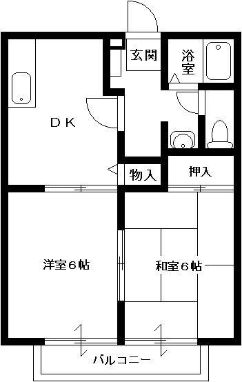 ポトリバBの間取り