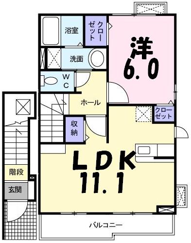 コーラルリーフの間取り