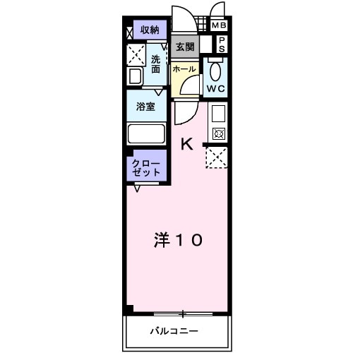 エスト グリシーナの間取り