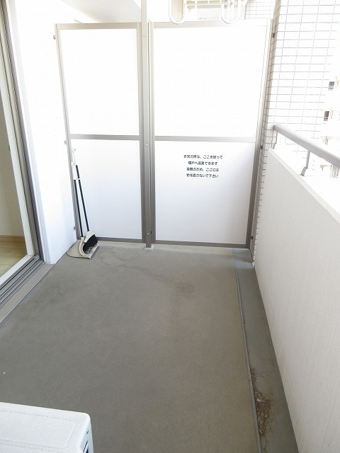 9/21 バルコニー