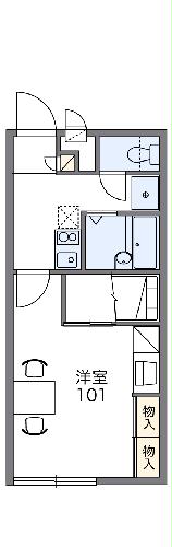 レオパレスサンロードの間取り