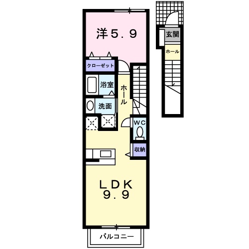 グレースの間取り