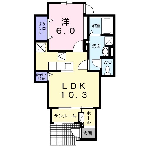 ティアラの間取り