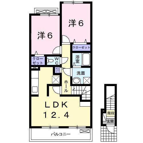 グリーンパレスの間取り