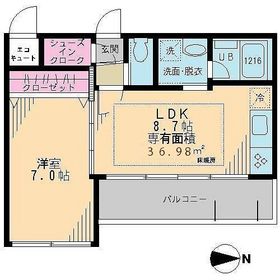イーストポイント中野の間取り