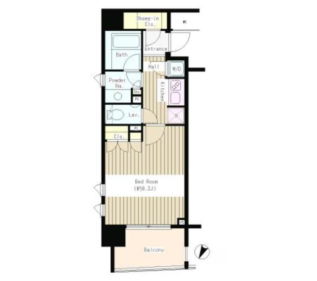 コクヨーレ日本橋の間取り