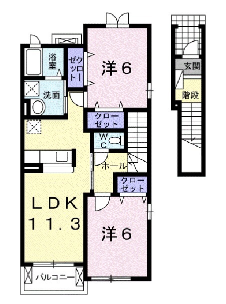 サンクレストの間取り