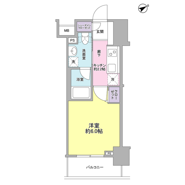 サンピエス大森の間取り