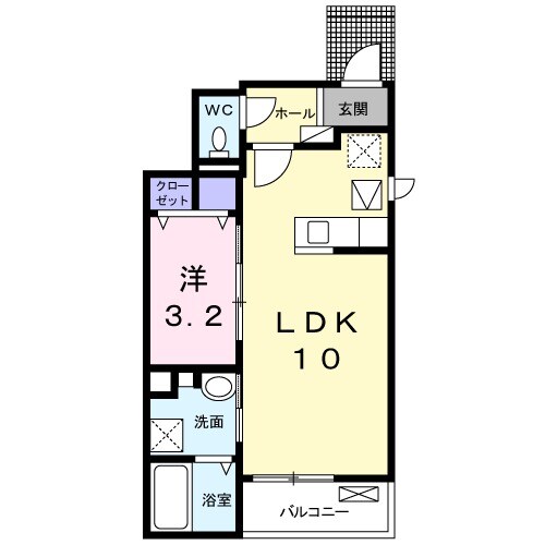 サンライズMの間取り