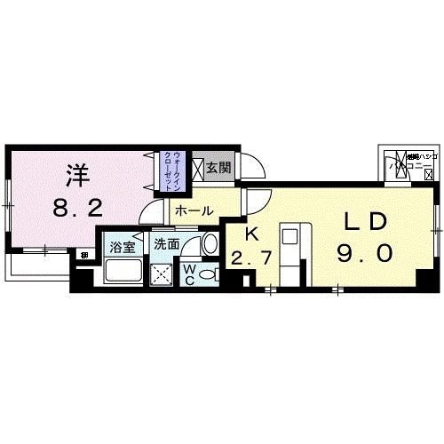 フレーヴォ青山の間取り