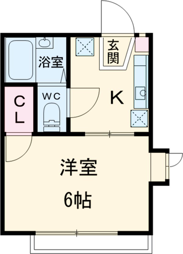 エトワールかすみの間取り