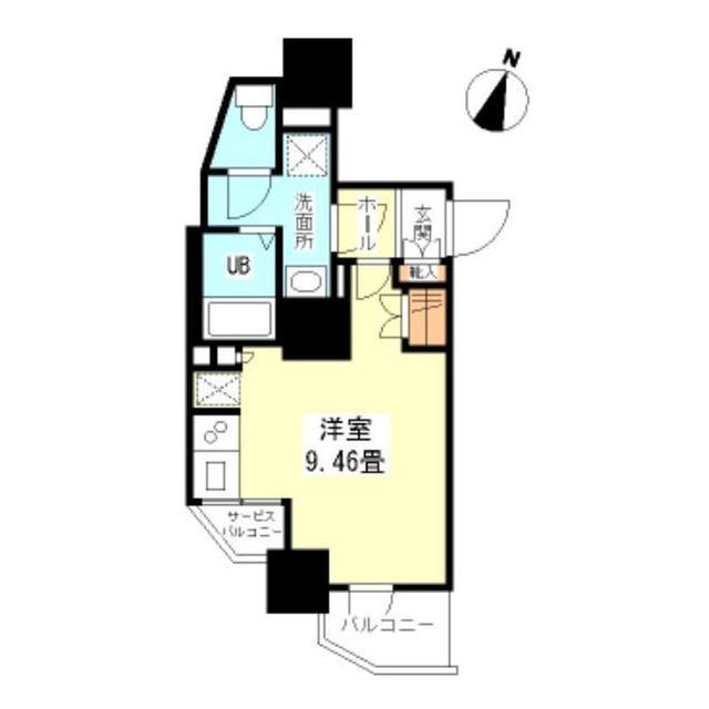 ＦＲＥＥＳＩＡ　ＴＥＲＲＡＣＥ（フリージアテラス）・1501号室の間取り