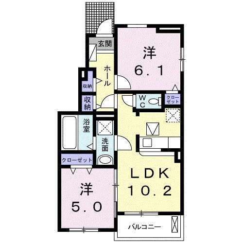 ミルキーウェイの間取り