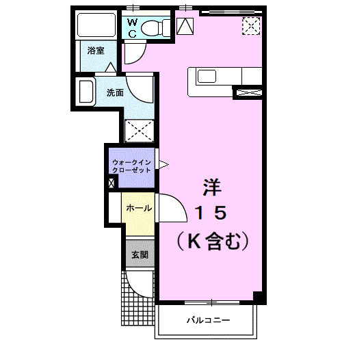 アルカンシエル・MⅠの間取り
