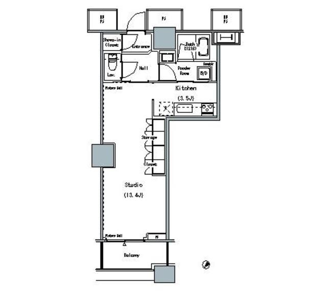 THE TOKYO TOWERS MIDの間取り