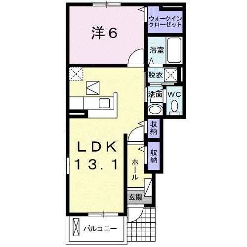 エトゥワルの間取り