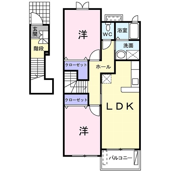 フィオーレ・Uの間取り