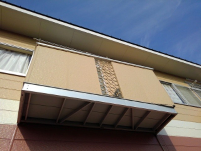 9/25 バルコニー