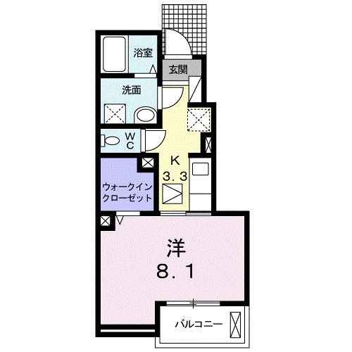 エクシアの間取り