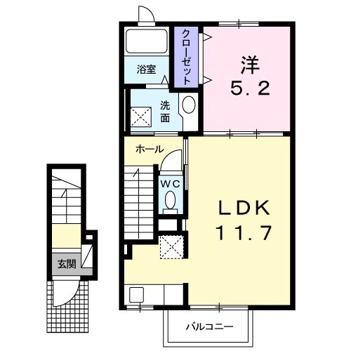 ミニーハウスの間取り