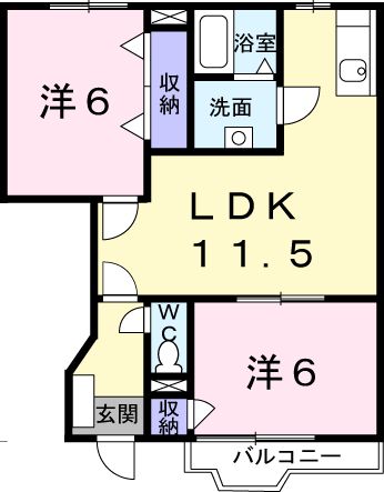パークネスⅢの間取り