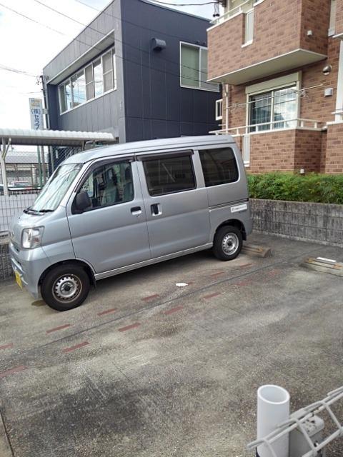 2/8 駐車場