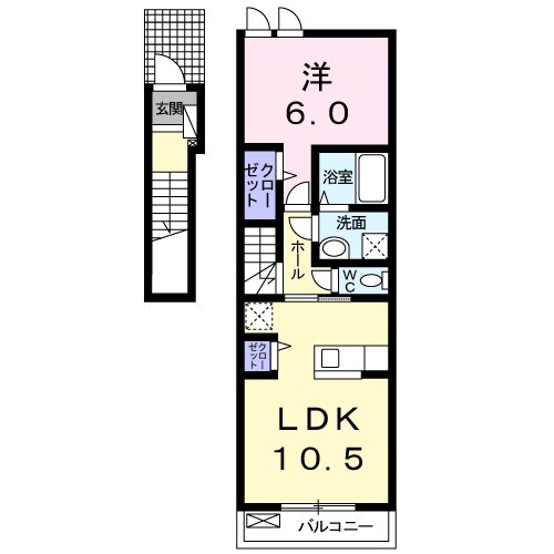 八前ヒルズの間取り