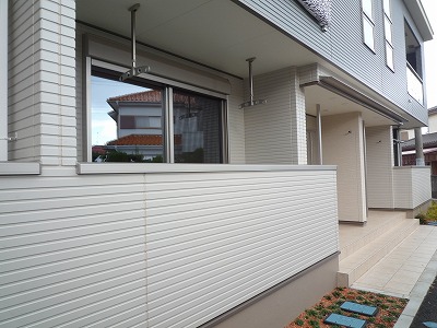 12/20 バルコニー