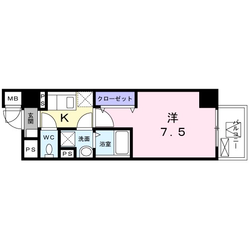 グロリア南青山の間取り