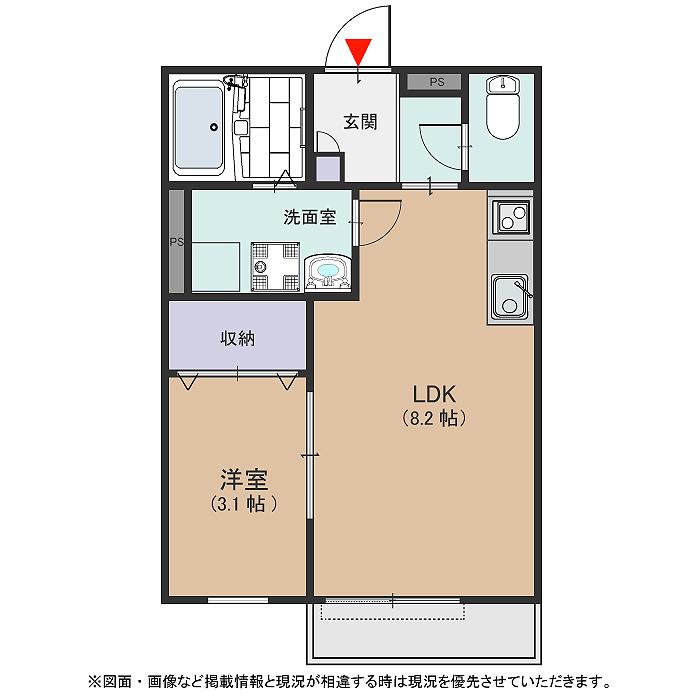 ラフィネ社台の間取り