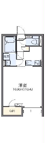 レオネクストあさひ・103号室の間取り