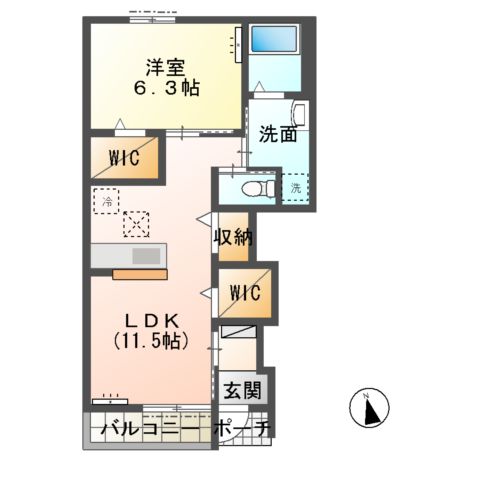 エクセルシオールの間取り