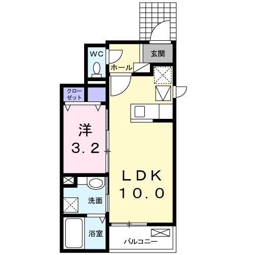 ドゥボヌールAの間取り
