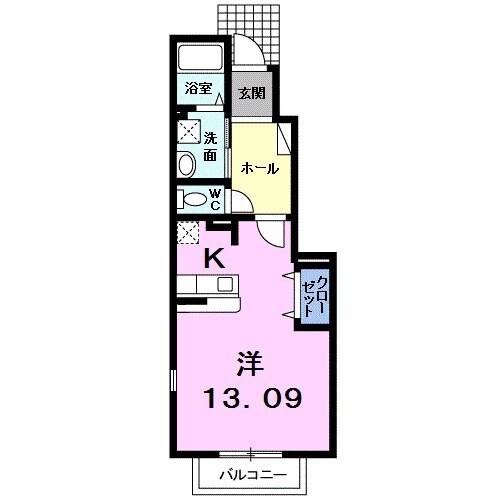 ルピナスの間取り
