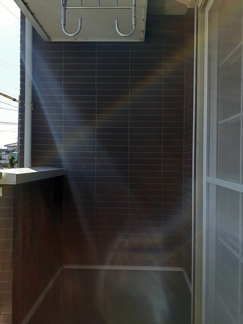 12/24 バルコニー