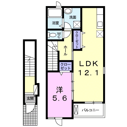 プランタンの間取り