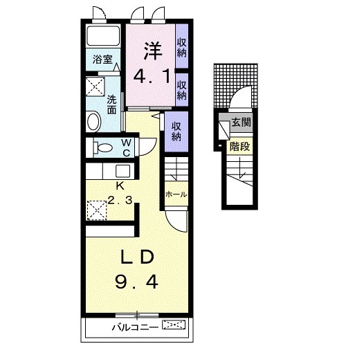 ライラックヴィラの間取り