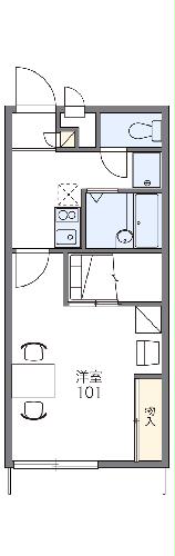 レオパレスセルシオの間取り